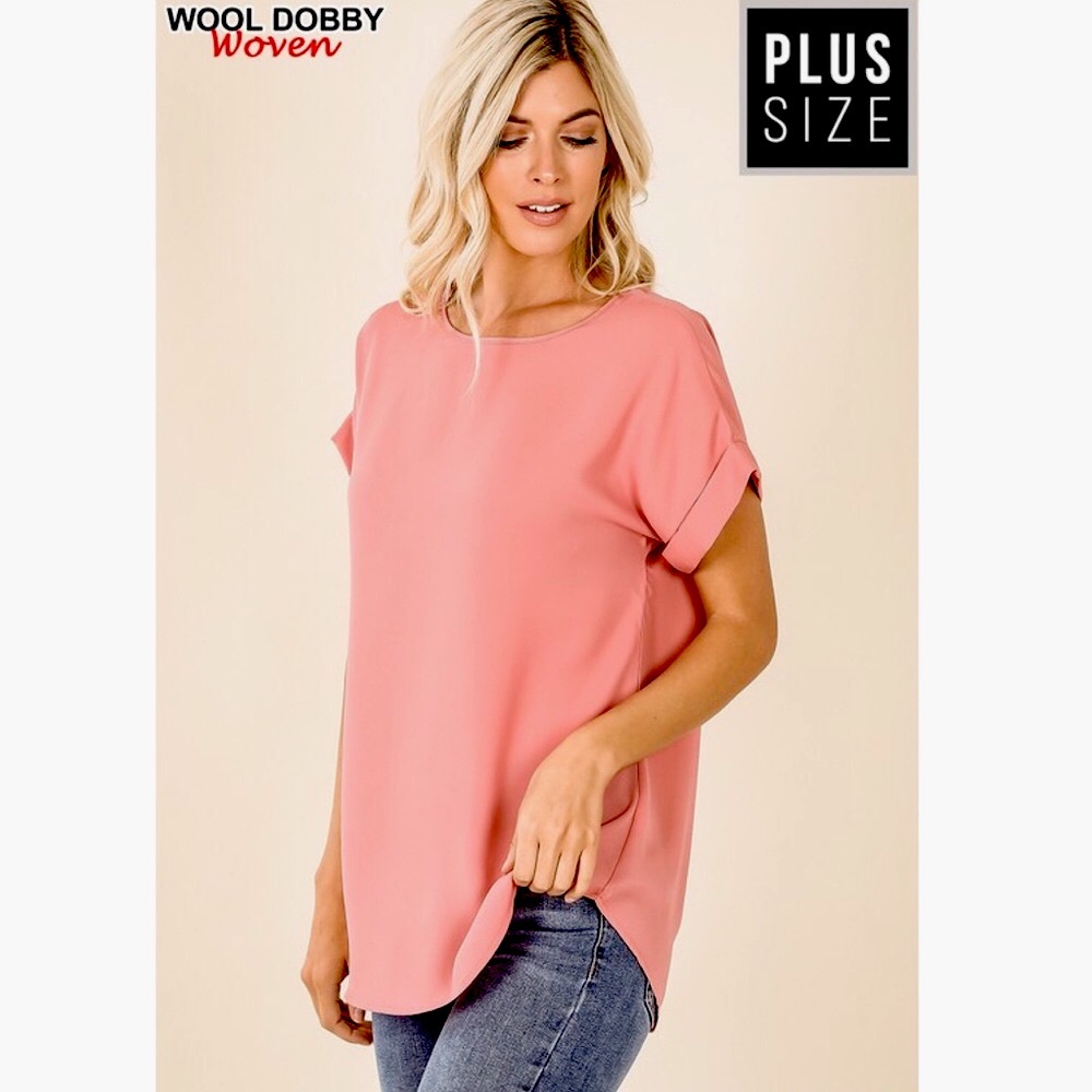 Zenana Plus Boutique NWT Blouse Top 1X 2X